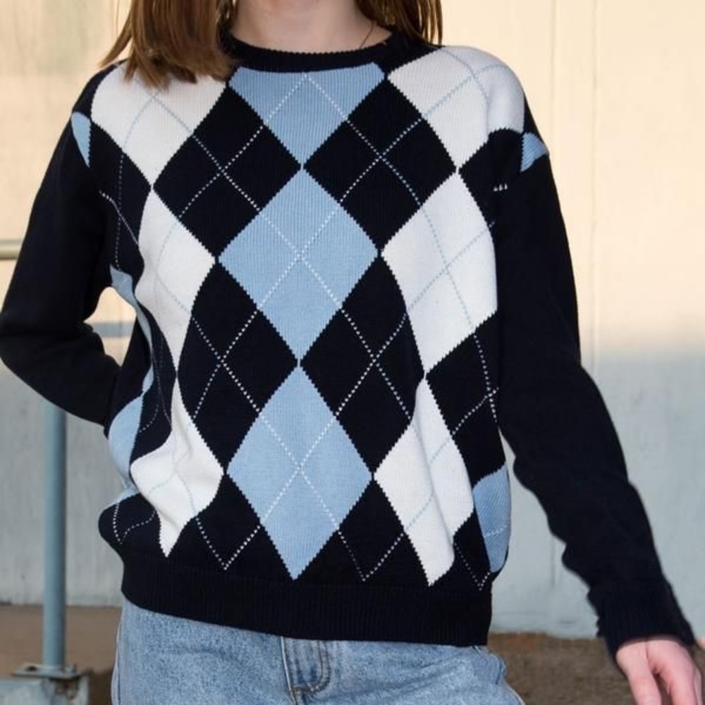 Bernadette Argyle Sweater
